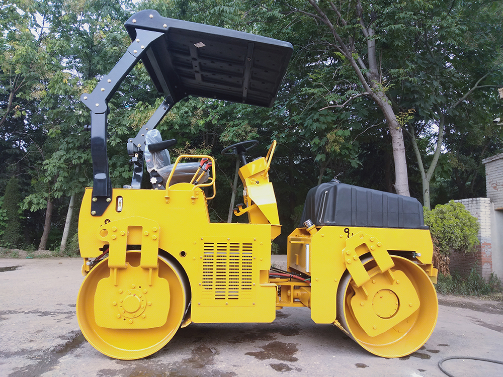 Mechanical drive double drum vibratory road roller ( 3.5T)