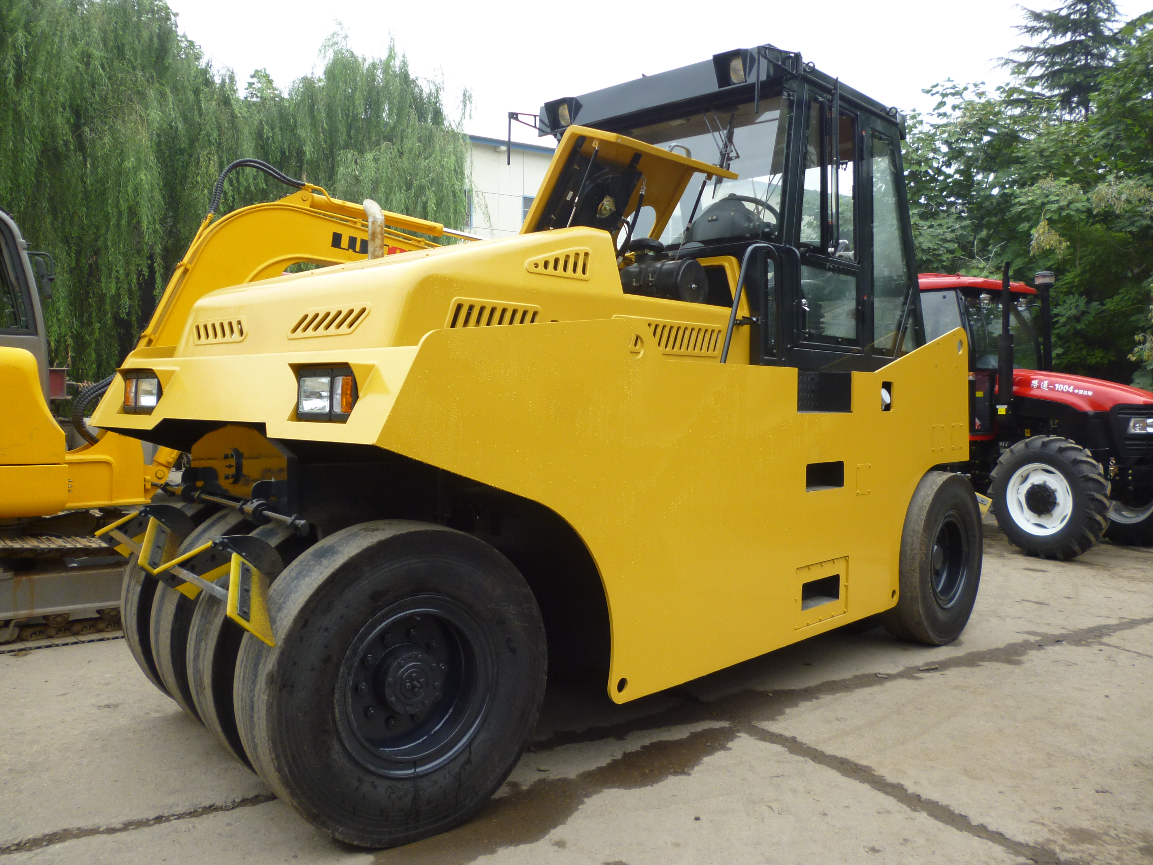 LTP1016H LTP2030H Pneumatic tyre roller