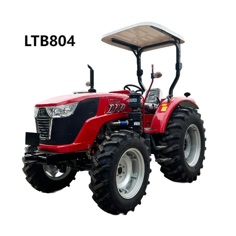 LUTONG LTB804 80HP 4‑Wheel‑Drive Farm Tractor with China‑III